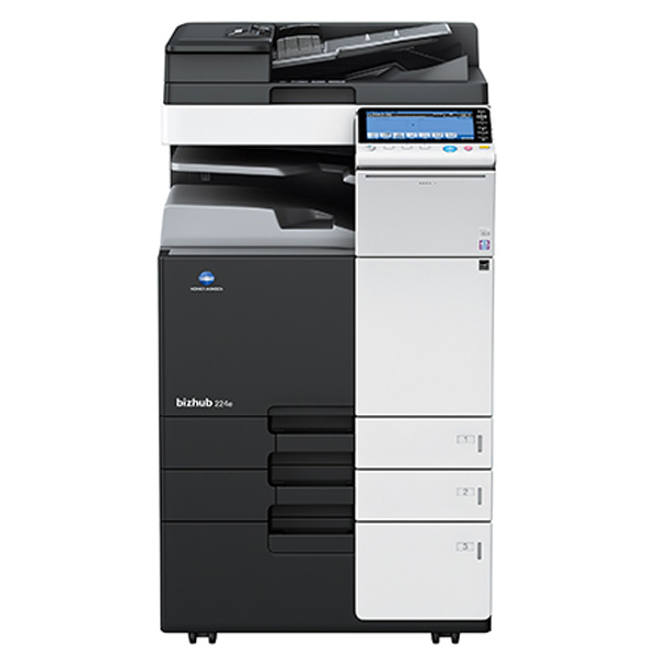 COPIATOR KONICA MINOLTA BIZHUB 224E ALB/NEGRU A3